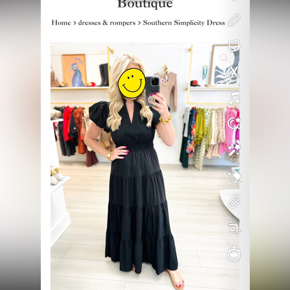 Black Maxi Dress